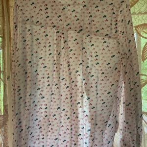 Size large, heart blouse by Jane & Delancey